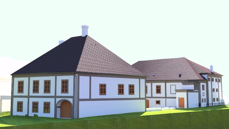 Public Building 3D model