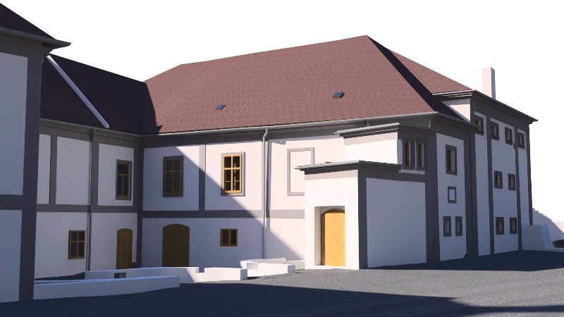 Public Building 3D model