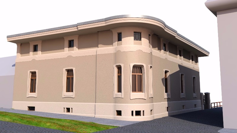 Community centre 3D model
