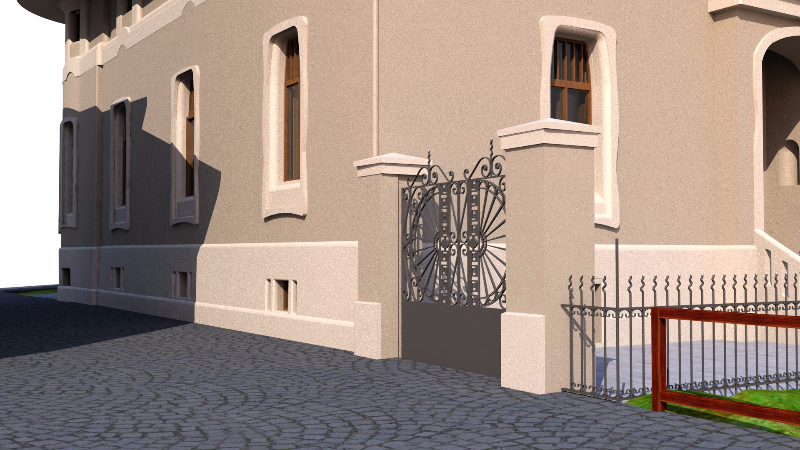 Community centre 3D model