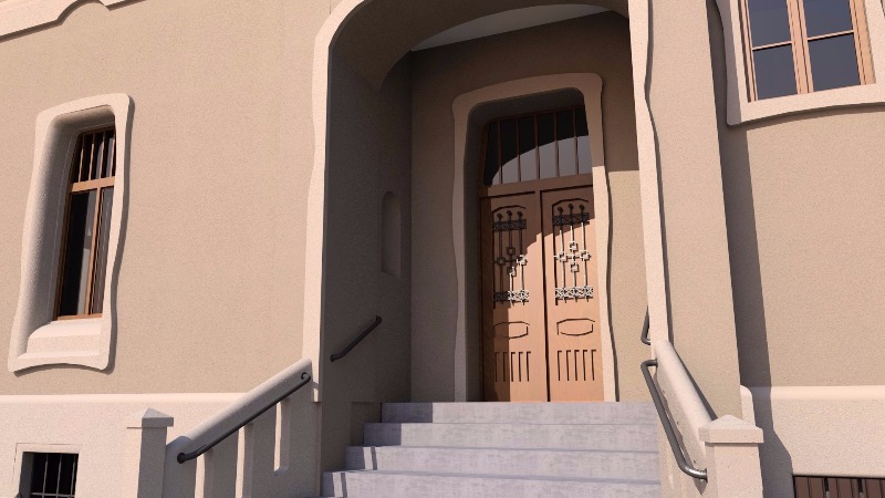 Community centre 3D model