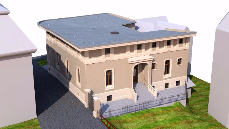 Community centre 3D model