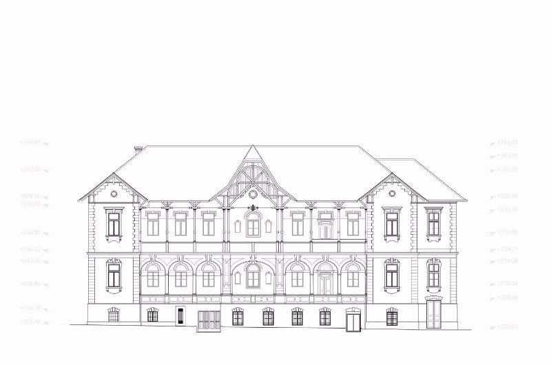 Hospital 2D elevation